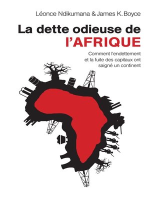 cover image of La dette odieuse de l'Afrique